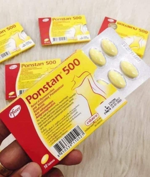 PONSTAN 500  Thuốc giảm đau bụng kinh