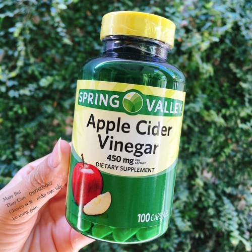 THUỐC GIẢM CÂN GIẤM TÁO APPLE CIDER VINEGAR MỸ