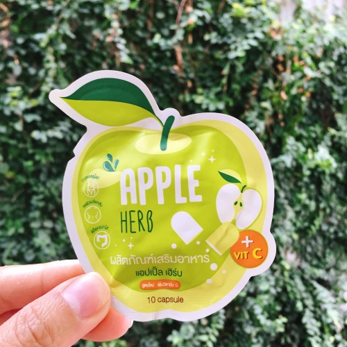 VIÊN UỐNG GIẢM CÂN VÀ ĐÀO THẢI ĐỘC TỐ APPLE HERB THÁI LAN